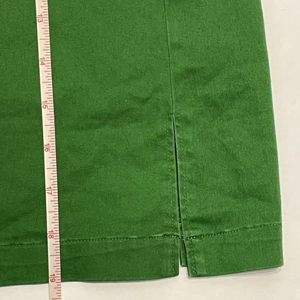 callaway Ladies 10 Tennis Golf pickleball green skort zipper stretch slit - Picture 7 of 8